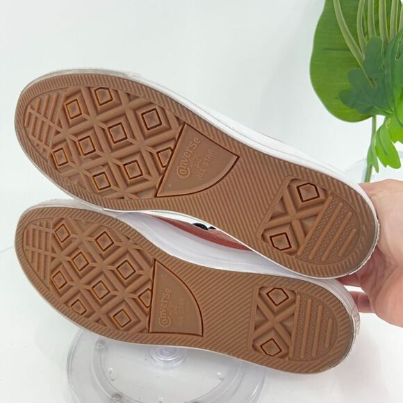 Converse Chuck Taylor Trainers Lunarlon Low Top Coral Pink Size 8.5 Sneakers - Picture 9 of 14